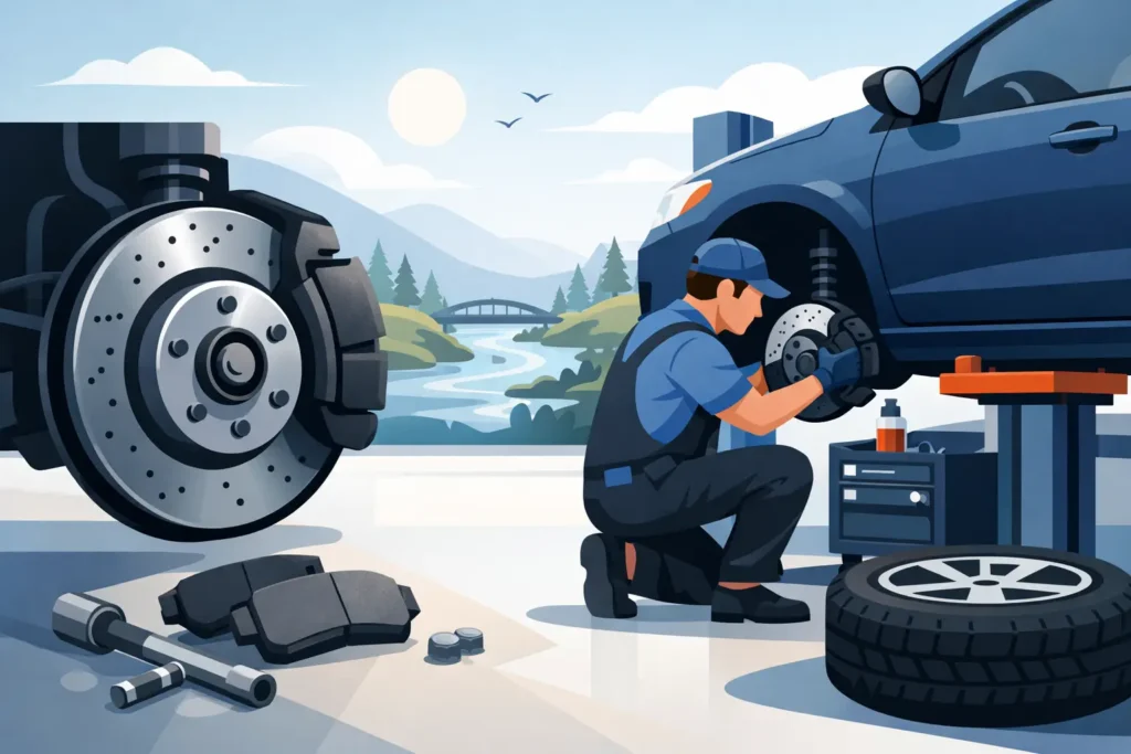 Brake Pad Replacement in Elk River
