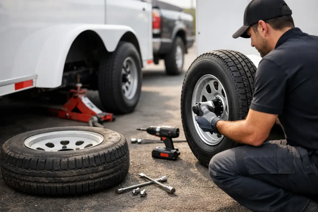 Trailer Tire Replacement Service Done Right