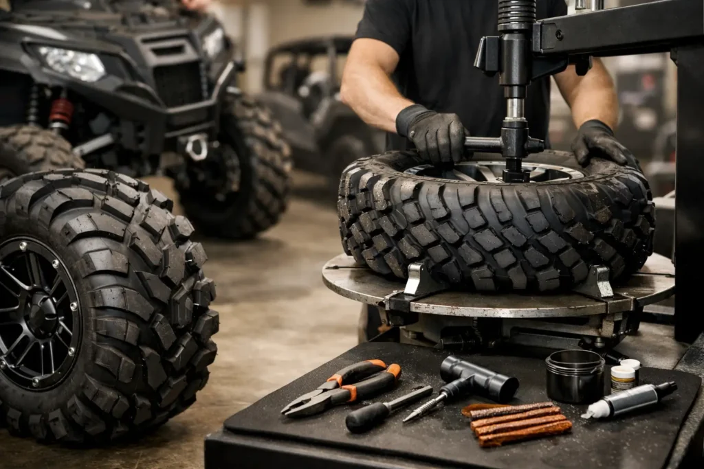 ATV / UTV Tires, Mounting, and Repair