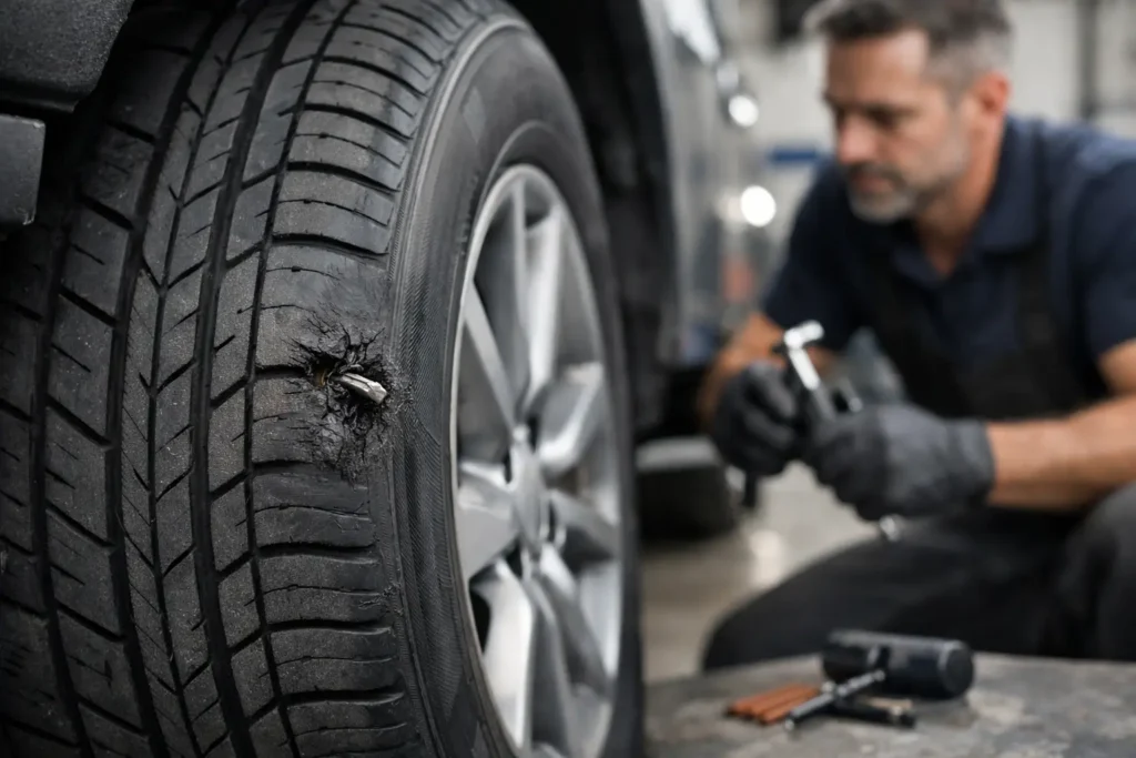 Can You Repair a Sidewall Puncture?