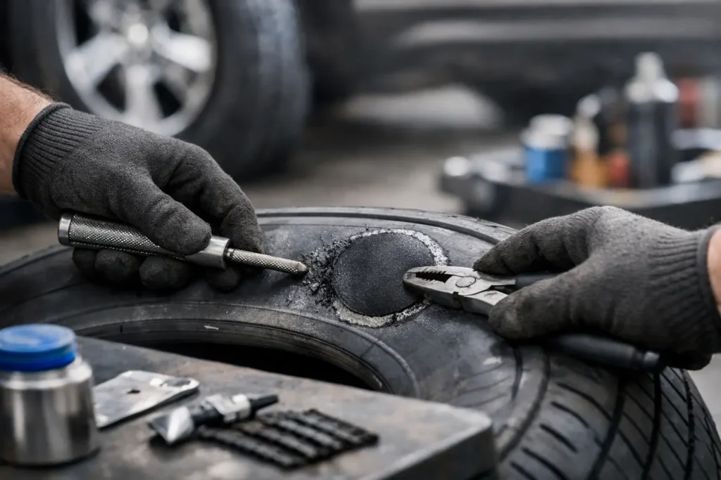 How to Patch Tire Properly
