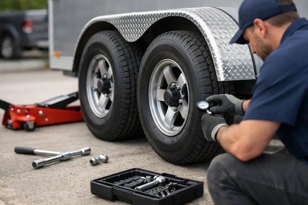 How Trailer Tire Maintenance Works