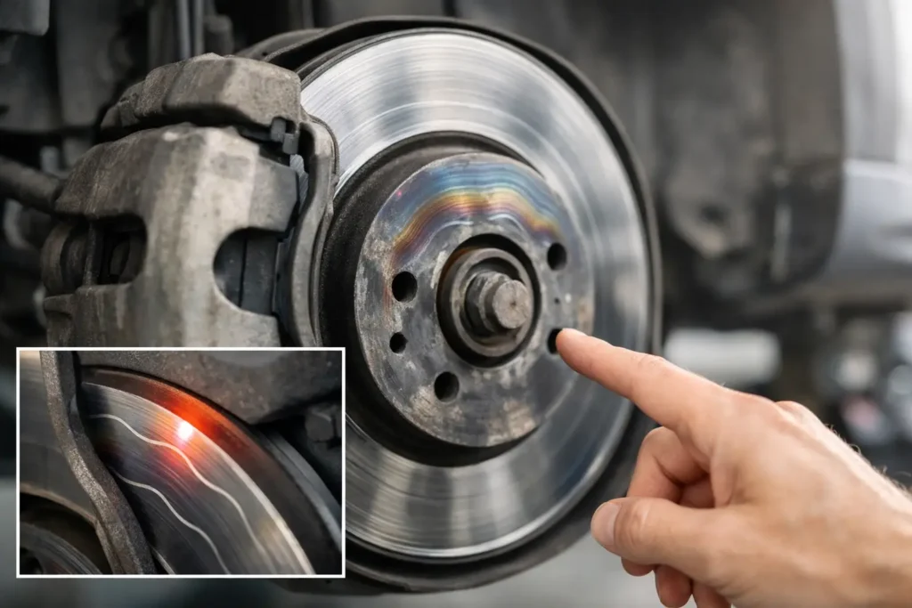 Brake Rotor Warping Symptoms Explained