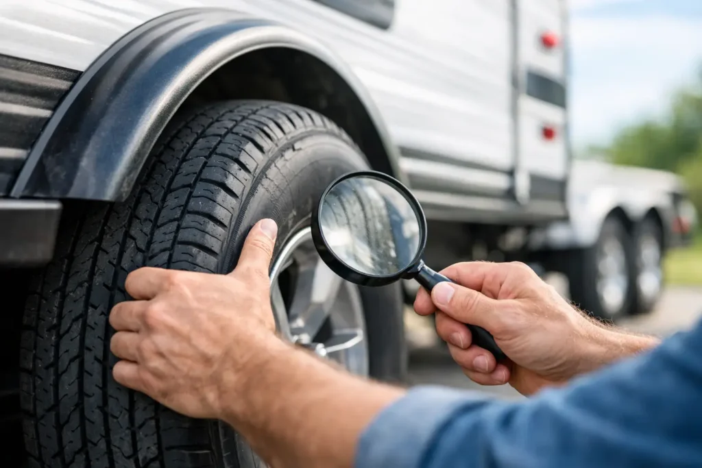 How to Check Trailer Tire Age