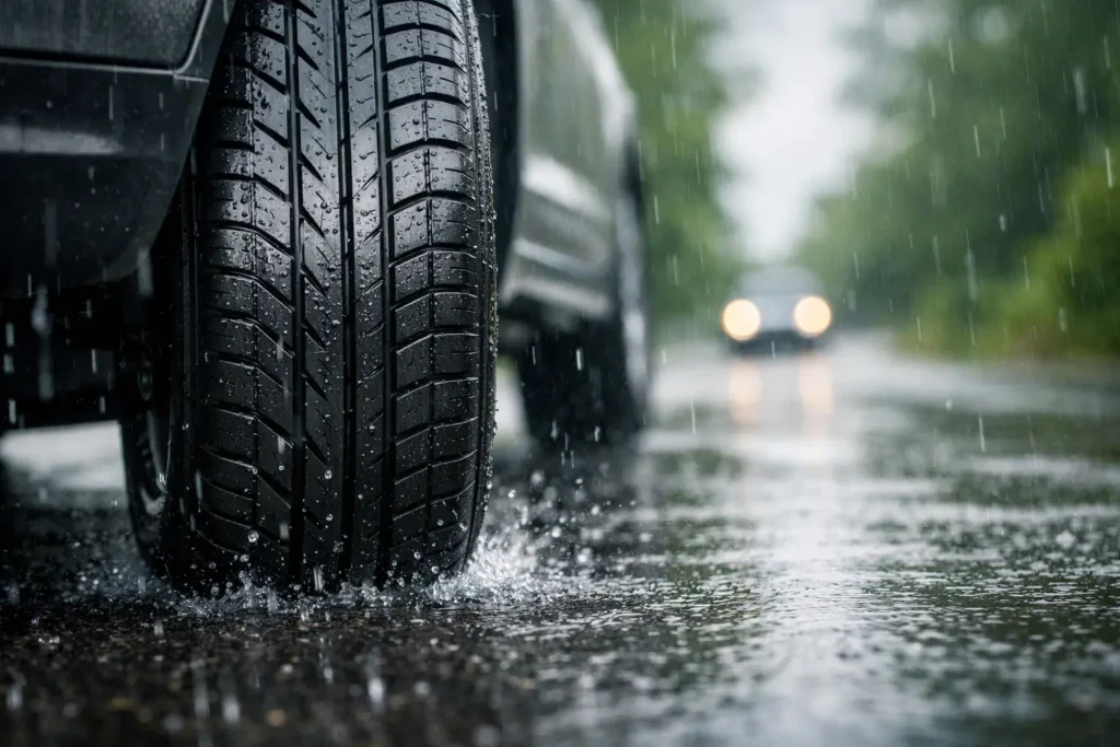 How to Prepare Tires for Summer Rain