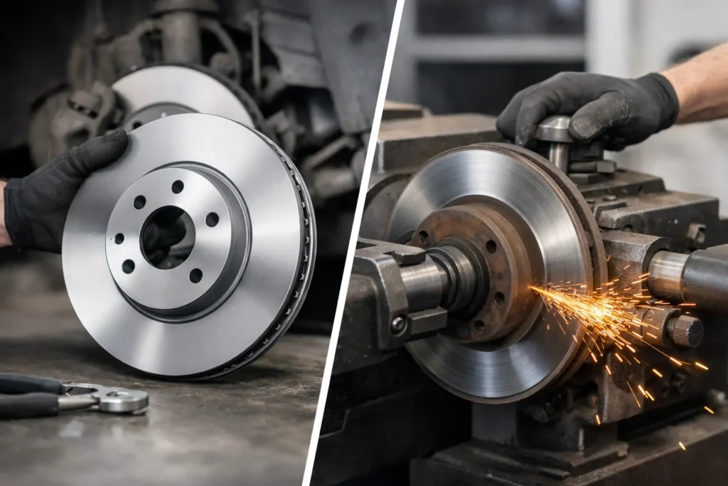 Rotor Replacement vs Resurfacing