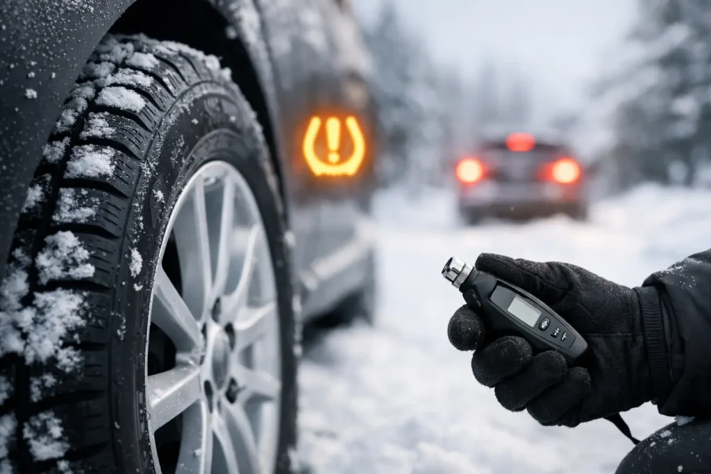 Tire Pressure Warning in Winter: What to Do