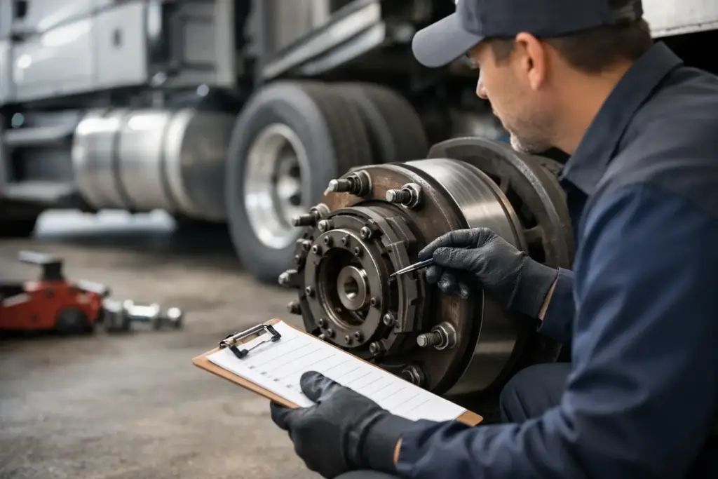 Truck Brake Service Checklist for Safer Stops