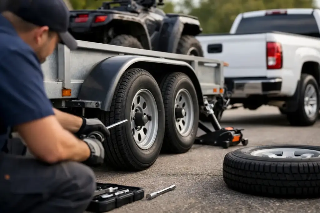 Trailer Tire Repair Elk River: Tow With Confidence