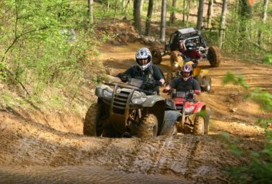 ATVs & UTV on trail